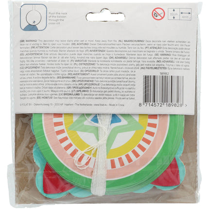 Guirlande vedhæng Retro 6m