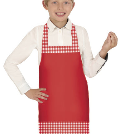 Kostumesæt rød dreng kok