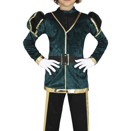 Pietenpak Kind Grøn/Guld