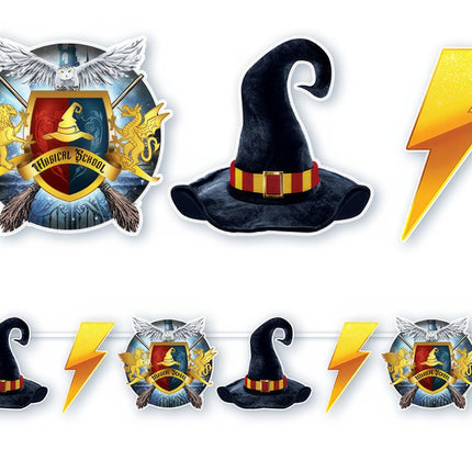 Harry Potter-guirlande af pap 3m