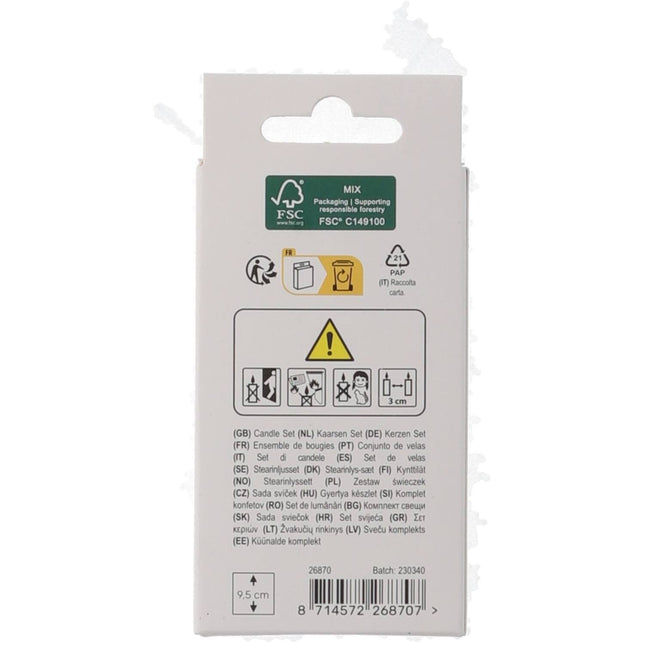 Happy Birthday-lys 11 stk