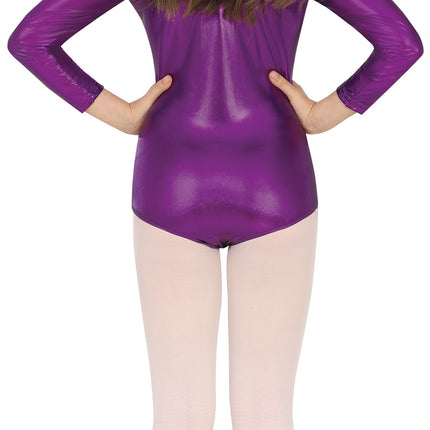 Pige Metallic Purple trikot