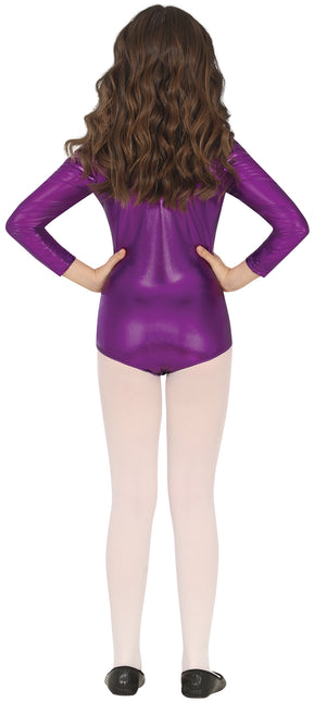 Pige Metallic Purple trikot