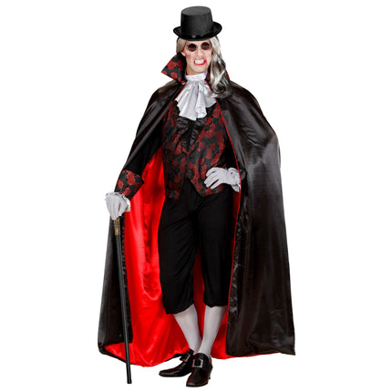 Sort guld spadserestok 108 cm