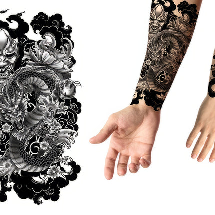 Falsk tatoveringsdrage 30 cm