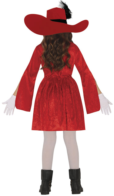 Musketer-pige kostume