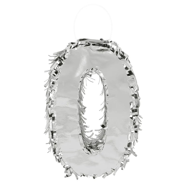 0 år Pinata sølv