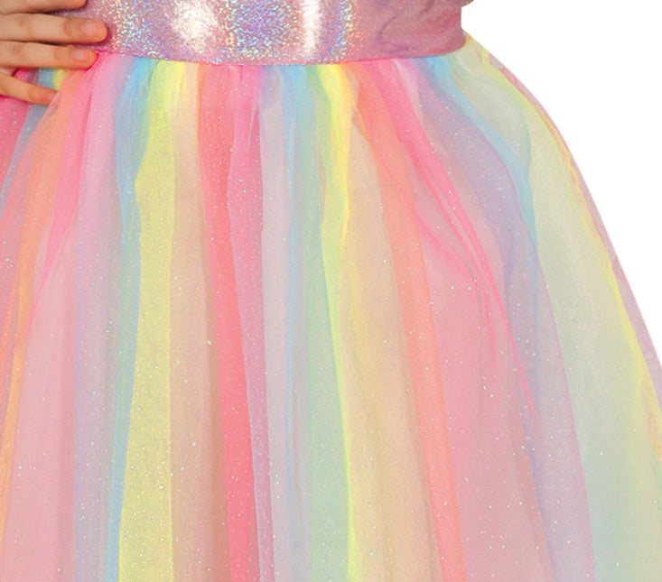 Enhjørning kjole pige