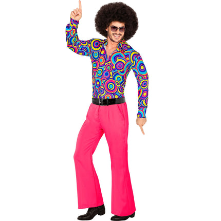 Disco 70S-bukser pink til damer