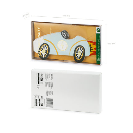 Invitationer til racerløb 6 stk