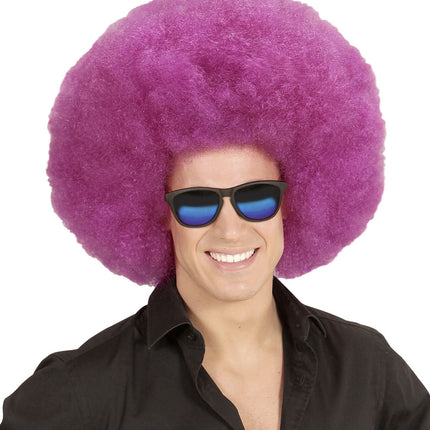 Lilla paryk afro ekstra stor