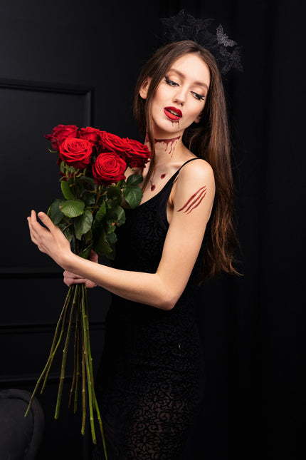 Halloween falske tatoveringer sår 13stk