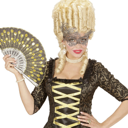 Sølv øjenmaske blonde