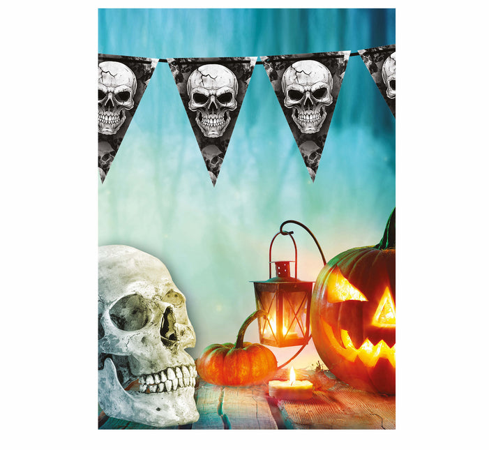 Halloween-guirlande skelet 3m