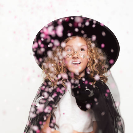 Sort halloween-kappe