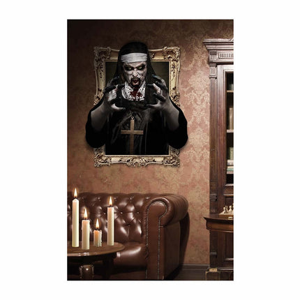 Halloween-dørskilt Non 80 cm