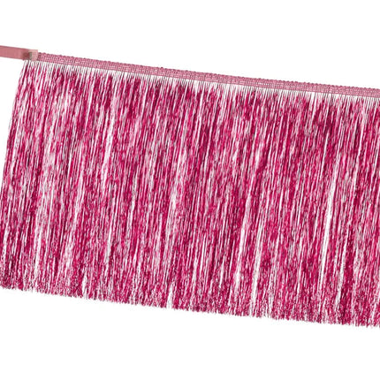 Pink guirlande-frynser