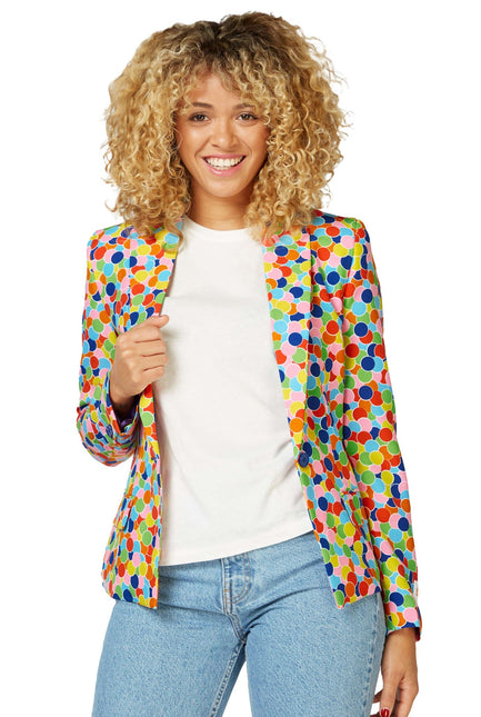Party Confetti Blazer til damer <tc>OppoSuits</tc>