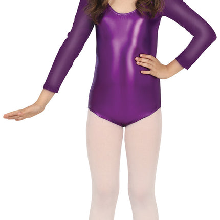 Pige Metallic Purple trikot