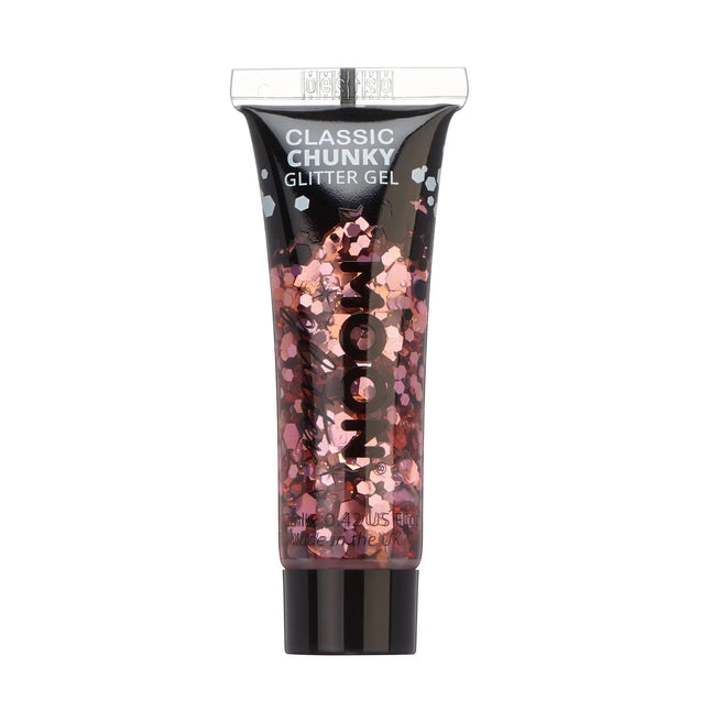 Moon Glitter Classic Chunky Glitter Gel Pink 12 ml