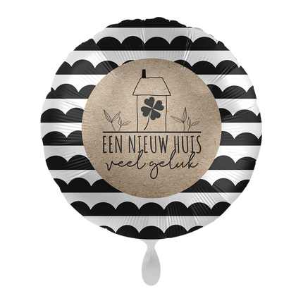 Heliumballon til housewarming, tom, 43 cm