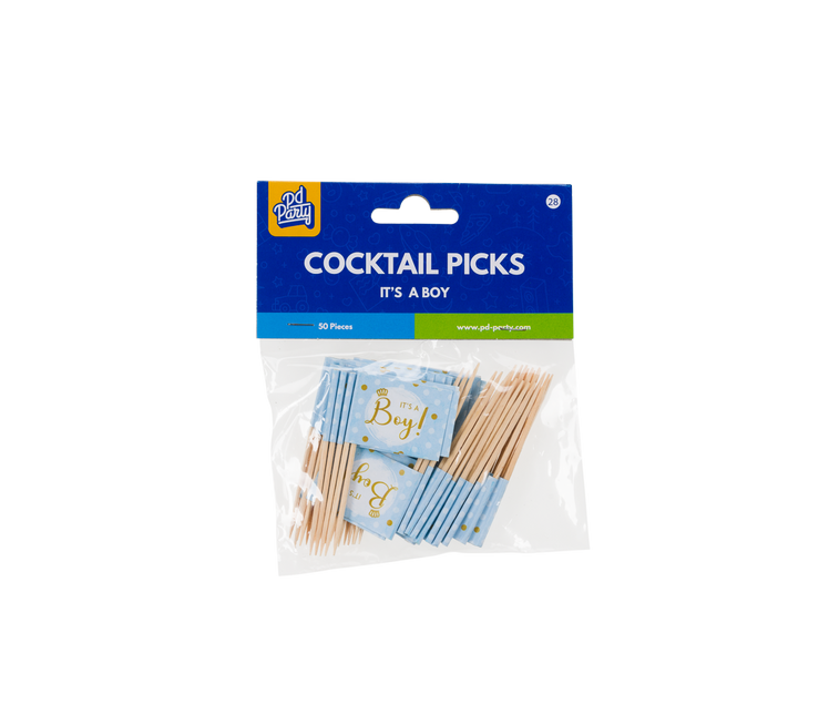 Det er en dreng Cupcake Toppers