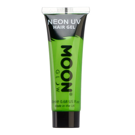 Moon Glow Neon UV Hair Gel Intense Green 20 ml