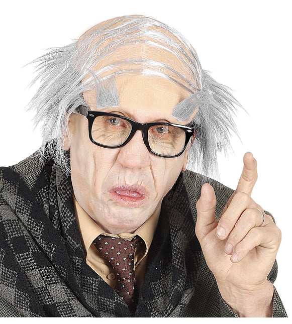 Paryk gammel mand med øjenbryn