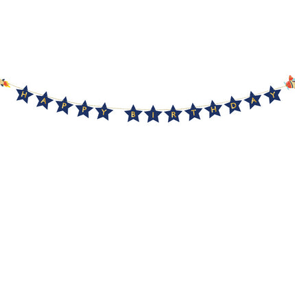 Tillykke med fødselsdagen Letterslinger Space 3m