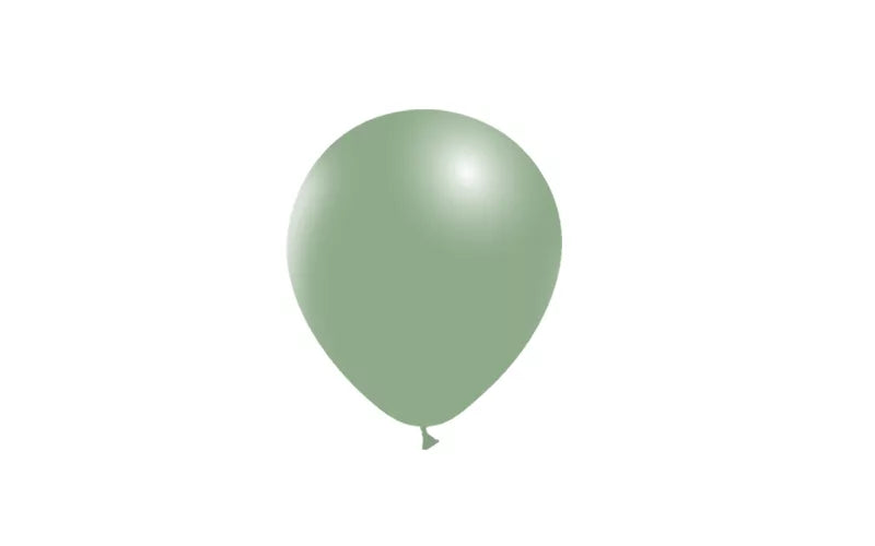Groene Ballonnen Vintage 14cm 100st