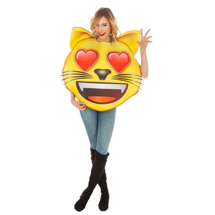 Kostume Emoji Kattehjerte