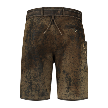 Lederhose Brown Men's Short Vintage