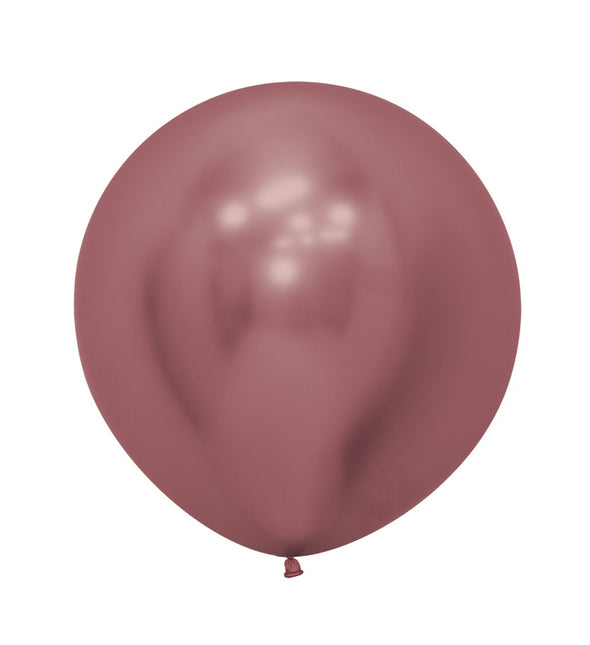 Ballonnen Reflex Pink 61cm 3st