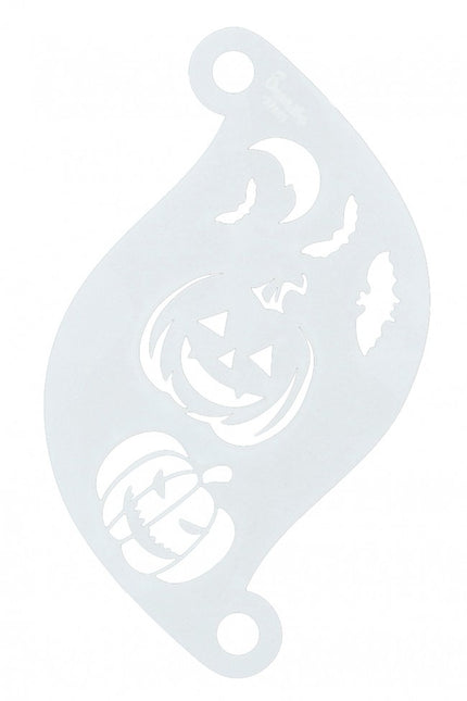 Skabelon til græskarsminke