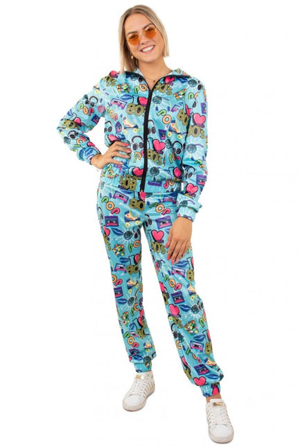 Træningsdragt I Love The 80 Ladies