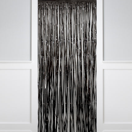 Sort film til dørforhæng 2m