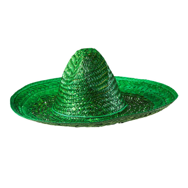Grøn sombrero 48 cm