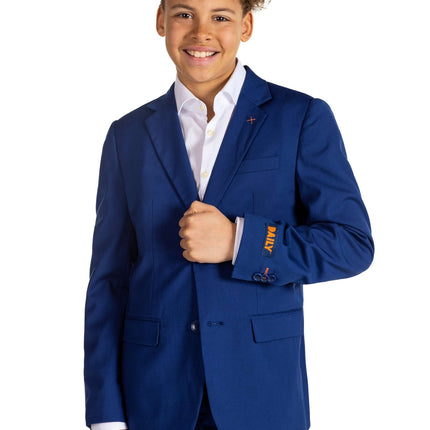 Mørkeblåt dagligt jakkesæt dreng teenager <tc>OppoSuits</tc>