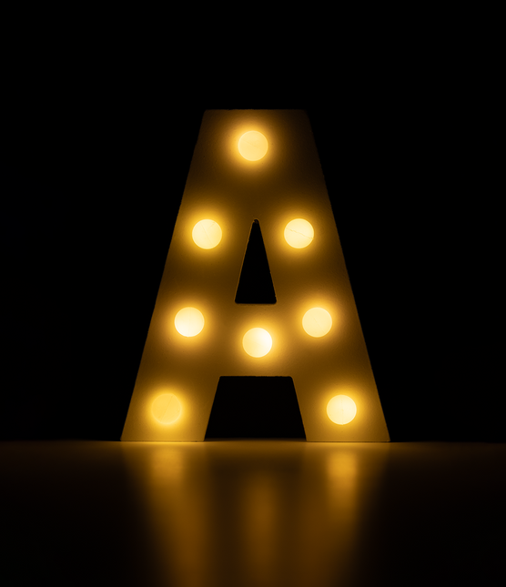 Et let bogstav 16,5 cm