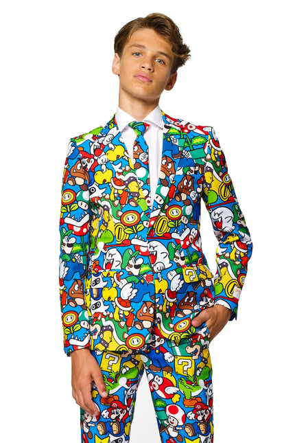 Super Mario Suit Boy Teen <tc>OppoSuits</tc>
