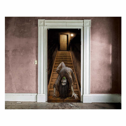 Halloween-dørplakat Spøgelse 180 cm x 80 cm