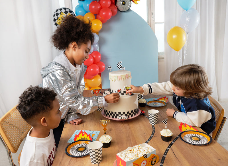 Race Cupcake Toppers 4 stk