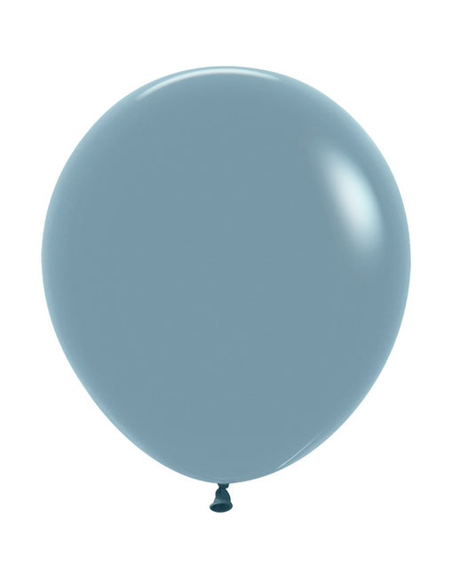 Balloner Pastel Dusk Blue 45cm 25stk