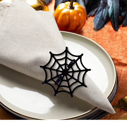 Halloween-servietholder Spider's Web