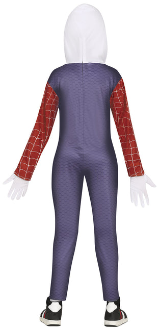 Spiderman kostume blå rød barn