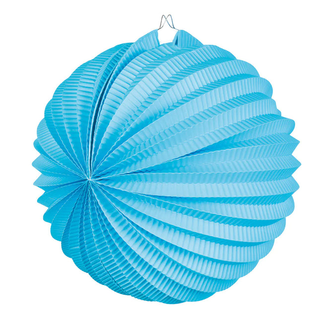 Lampion blå 23 cm
