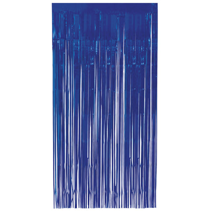 Mørkeblåt dørforhæng 2m