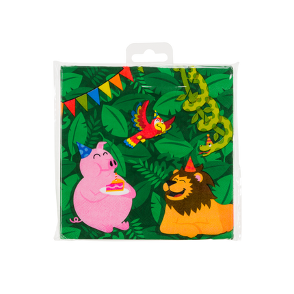 Jungle Servietter 33cm 16stk