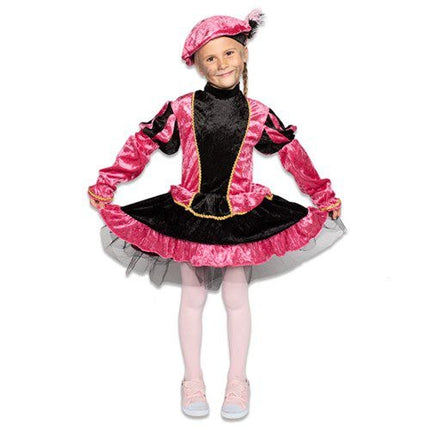 Pietenpak Kind Jurk med underkjole pink