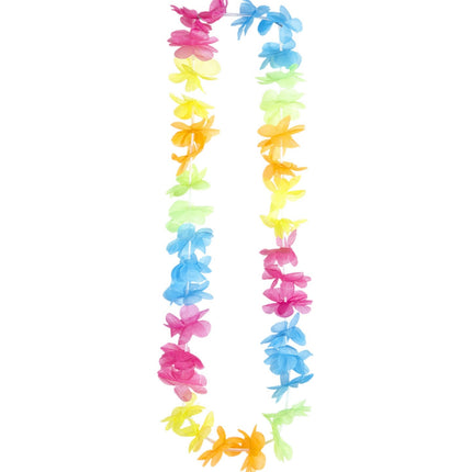 Farvet Hawaii-krans Bright